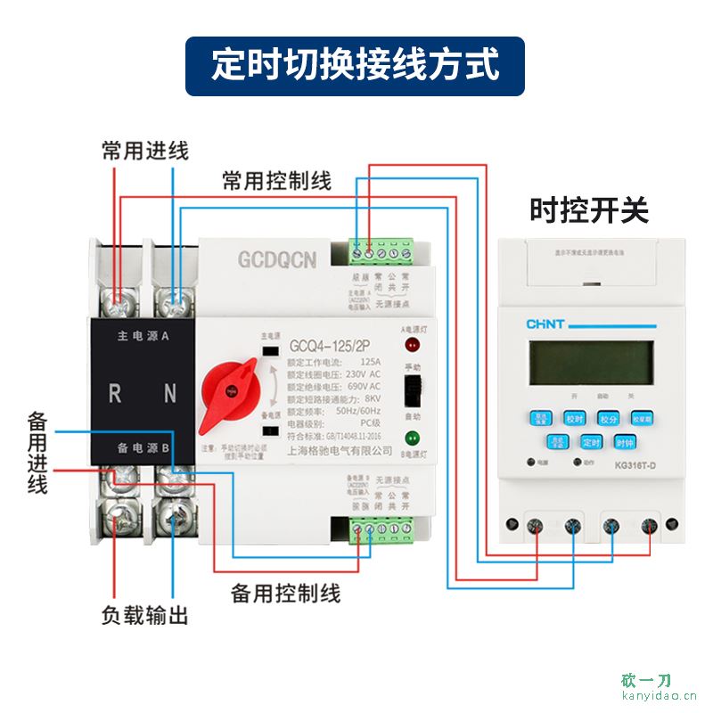 不断电切换开关，380V交流，双电源切换开关